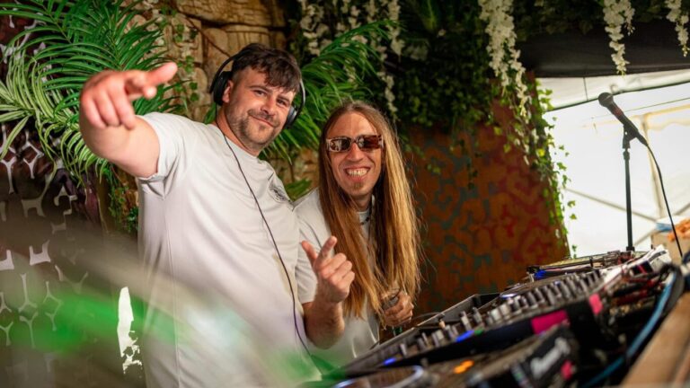 Festival Photography Featuring a DJ and MC