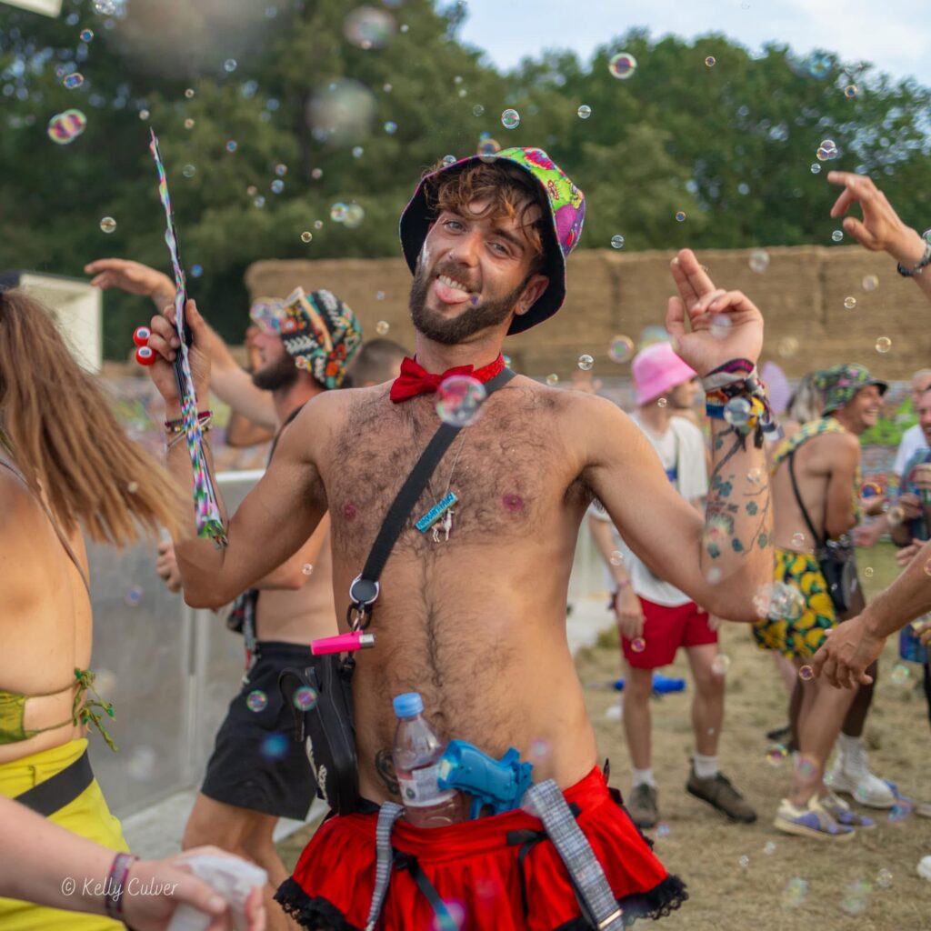 Dancer at a festival