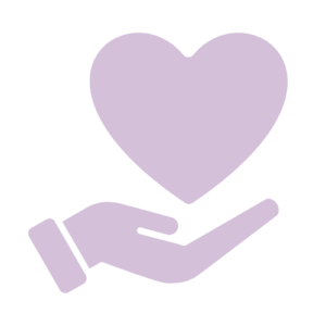 Charity Events & Fundraiser Photography Icon - Heart in a hand