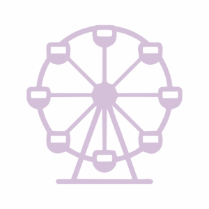 Ferris wheel icon