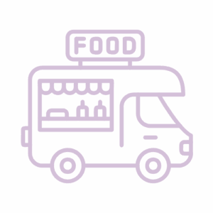 festival food truck icon