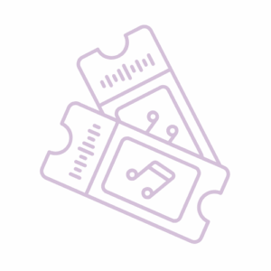 Music ticket icon